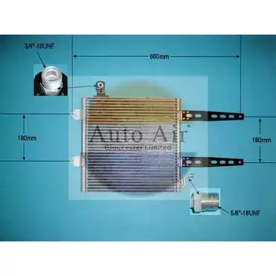Радиатор кондиционера AUTO AIR GLOUCESTER 16-1031 LN5ZW2 1231658851 I 0WGJTD