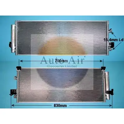 Радиатор кондиционера AUTO AIR GLOUCESTER RQY3H0S 1231659089 JP2CM D 16-1055