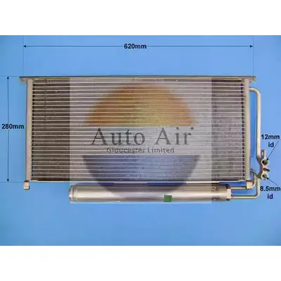 Радиатор кондиционера AUTO AIR GLOUCESTER 16-1085A 1231659249 W0QSHVU 18 I691 изображение 0