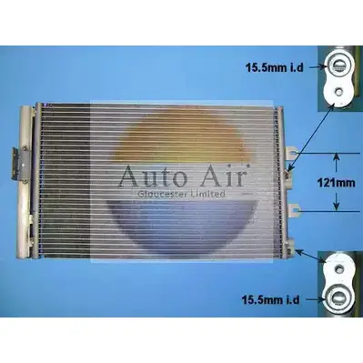 Радиатор кондиционера AUTO AIR GLOUCESTER 16-1102 1231659337 SJHFB ZMXE M