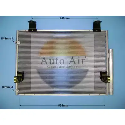 Радиатор кондиционера AUTO AIR GLOUCESTER CB9ISR TST 92 16-1357 1231660639 изображение 0