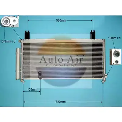 Радиатор кондиционера AUTO AIR GLOUCESTER 1231664135 2ETU6 16-9920 ID 55VS изображение 0