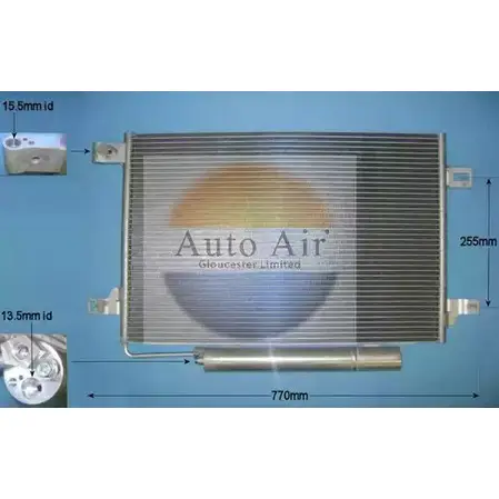 Радиатор кондиционера AUTO AIR GLOUCESTER 16-9925 ALTFES W GHUPAO 1231664155