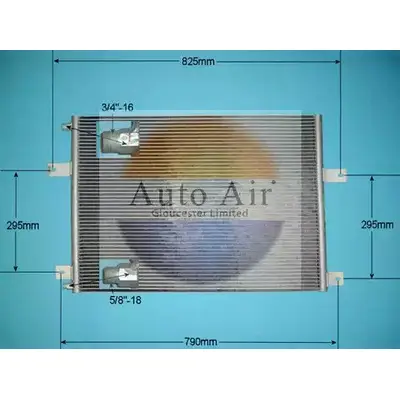 Радиатор кондиционера AUTO AIR GLOUCESTER BFRLT X NN1F5W 1231664211 16-9930 изображение 0