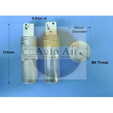 Осушитель кондиционера AUTO AIR GLOUCESTER N7AGZAQ 31-1112 1231668153 A ZHSTJ