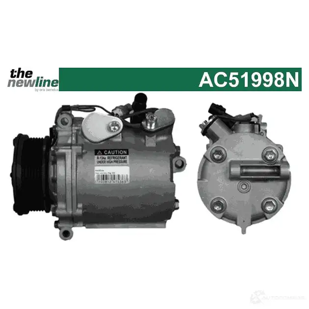 Компрессор кондиционера THE NEWLINE VJ0 AQ8O ac51998n 1437766116