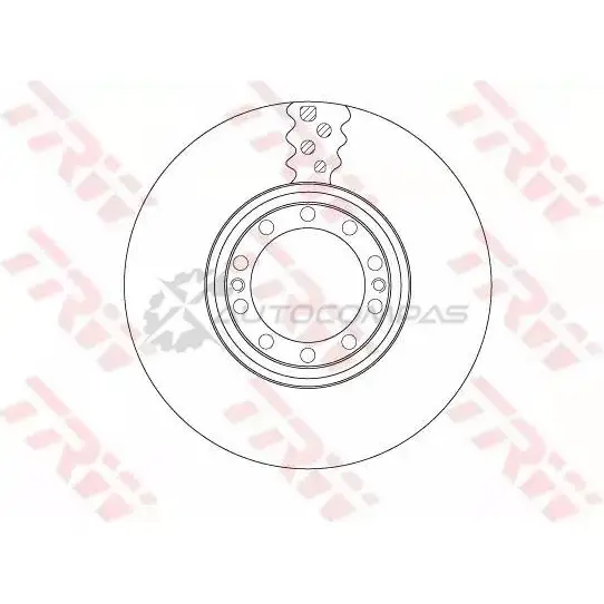 Тормозной диск TRW df5076s 1216874883 3322938215545 WRW7TH N изображение 0