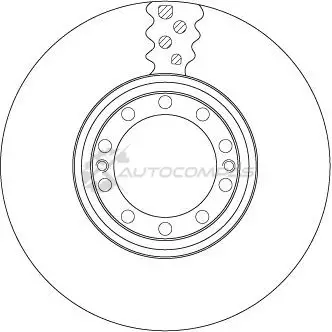 Тормозной диск TRW df5076s 1216874883 3322938215545 WRW7TH N изображение 2