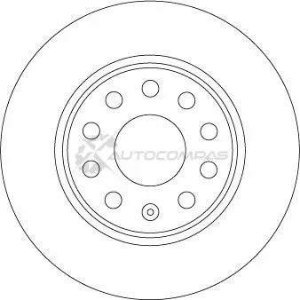 Тормозной диск TRW df6952 1437236646 3JMAA M изображение 0