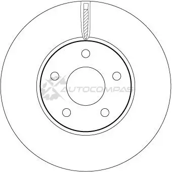 Тормозной диск TRW TLP 9LC 1437906933 df6975 изображение 0