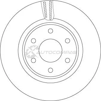Тормозной диск TRW JM4T2 X 1437906932 df7458s