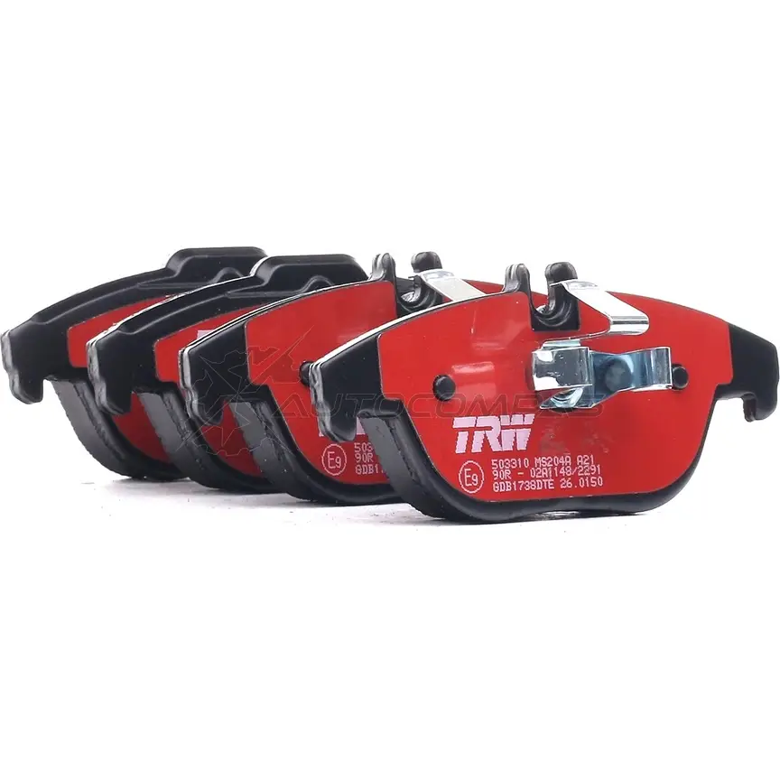 Тормозные колодки, комплект TRW 1528365 3322938226992 YB 1JGC gdb1738dte изображение 0