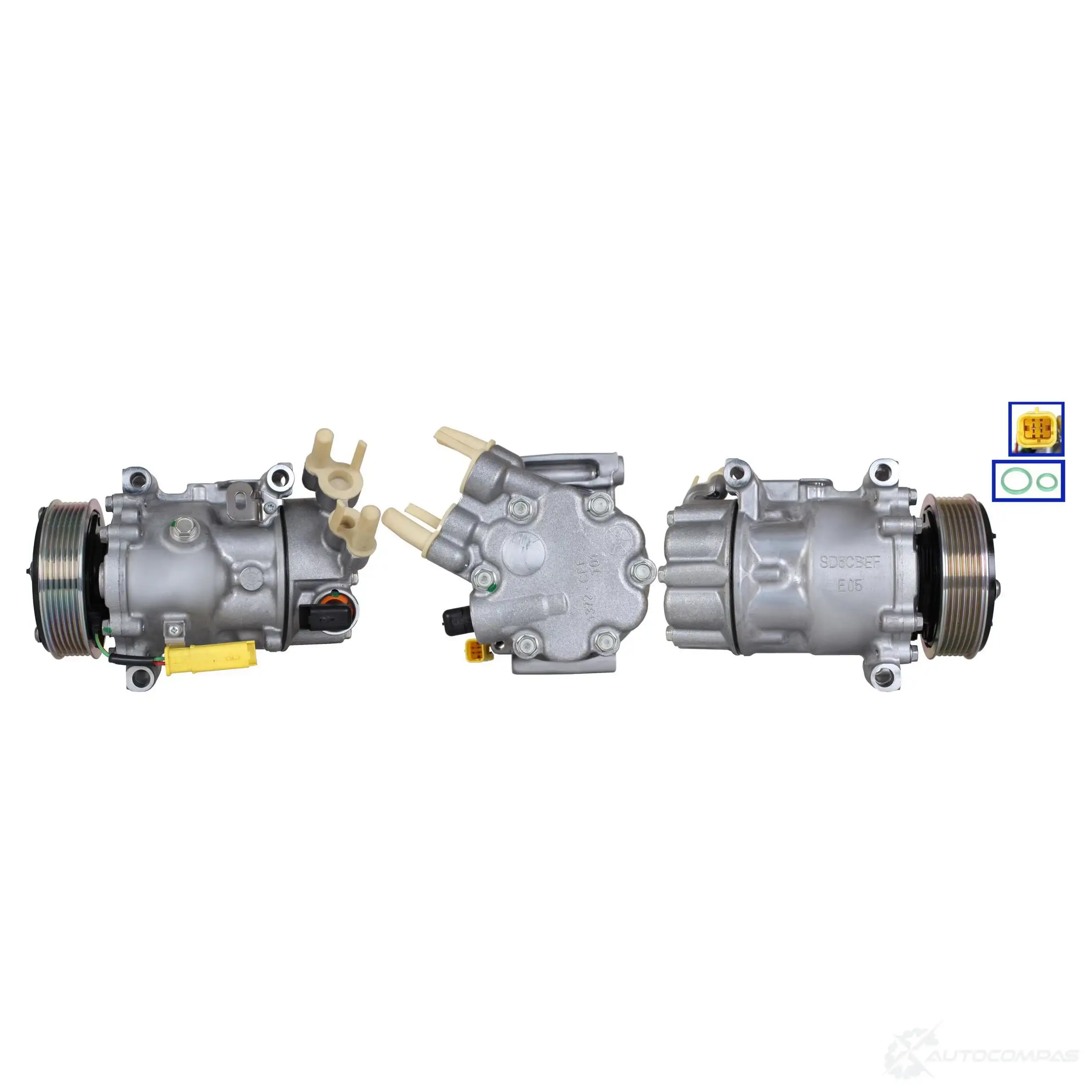 Компрессор кондиционера TRW acp01273 1437548097 33VS WSE