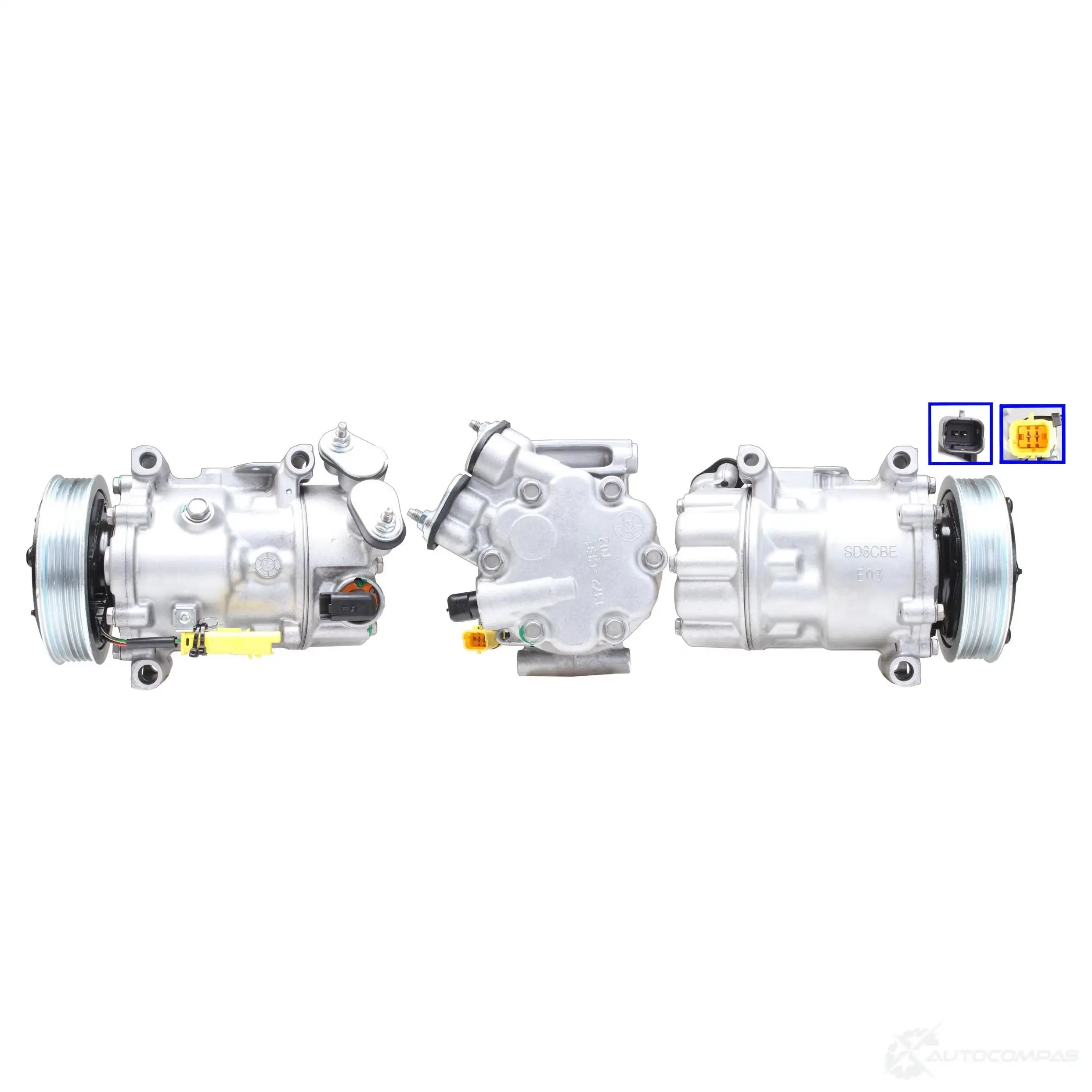 Компрессор кондиционера TRW I4YQ A 1424233558 acp01100 изображение 0