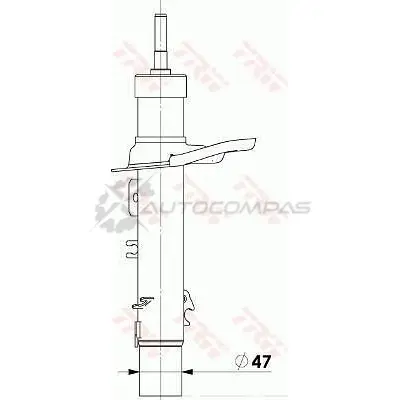 Амортизатор TRW jgm1019t 1534355 3322938080488 U0 4AA изображение 1