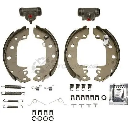 Барабанные тормозные колодки, комплект TRW PJLV M81 1521381 3322936000044 bk1003