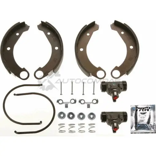 Барабанные тормозные колодки, комплект TRW L8E5R NG 3322936000495 1521458 bk1110