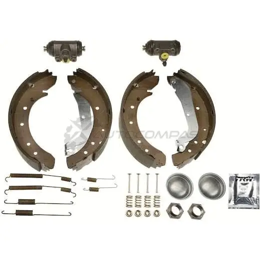 Барабанные тормозные колодки, комплект TRW bk1147 3322936002550 1521473 M GX9R