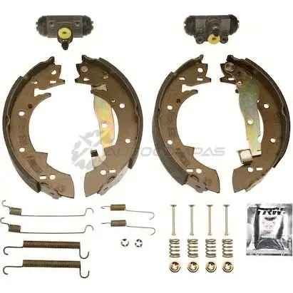 Барабанные тормозные колодки, комплект TRW 3322936000815 6194570 bk1237 D 6XWP5U