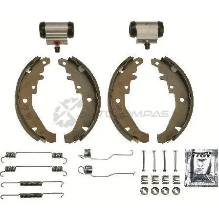 Барабанные тормозные колодки, комплект TRW LP5S 6 1521687 3322938022105 bk1775