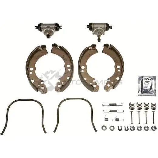 Барабанные тормозные колодки, комплект TRW 3322936001638 1521717 bk1933 RZ 8KN2