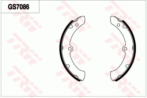 Тормозные колодки TRW GS7086 3322937309702 1216945443 OK08HS I изображение 0