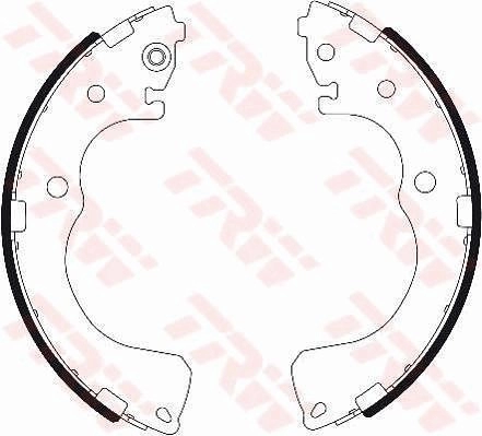 Тормозные колодки TRW GS7819 X FRUP 1216946921