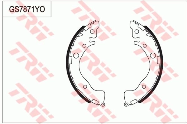 Тормозные колодки TRW 1216947067 GS7871 QW3K M 3322937317295 изображение 0