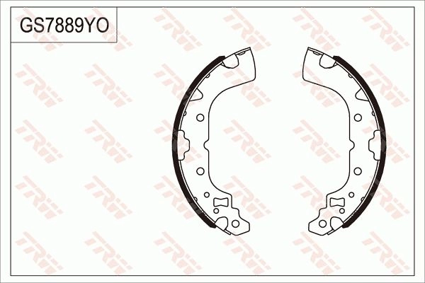 Тормозные колодки TRW 3322937317479 1216947129 P H5SI GS7889
