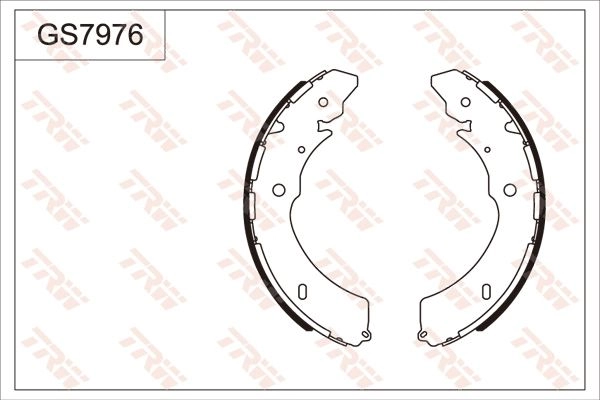 Тормозные колодки TRW GS7976 1440003261 UOCL 9