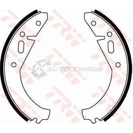 Барабанные тормозные колодки, комплект TRW J3X FQ2 1530428 3322936301769 gs8141 - Изображение 1