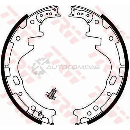 Барабанные тормозные колодки, комплект TRW 0GNL ZM 3322937113798 gs8513 1530614 - Изображение 1