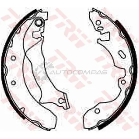 Барабанные тормозные колодки, комплект TRW gs8536 3322936303596 FZMMLF U 1530633 - Изображение 1