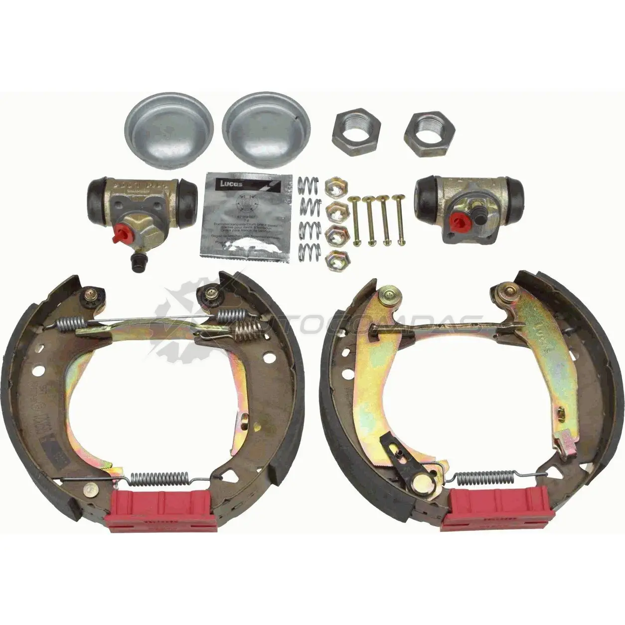Барабанные тормозные колодки, комплект TRW gsk1015 PV8S6 F 1530869 3322936600381