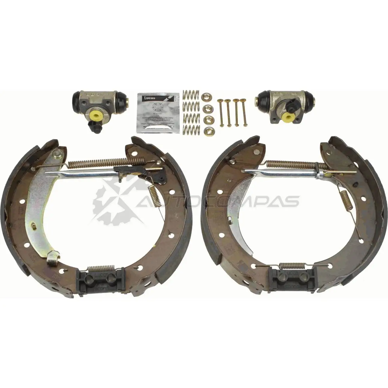 Барабанные тормозные колодки, комплект TRW 3322937199228 gsk1055 1 UELSX7 1530898