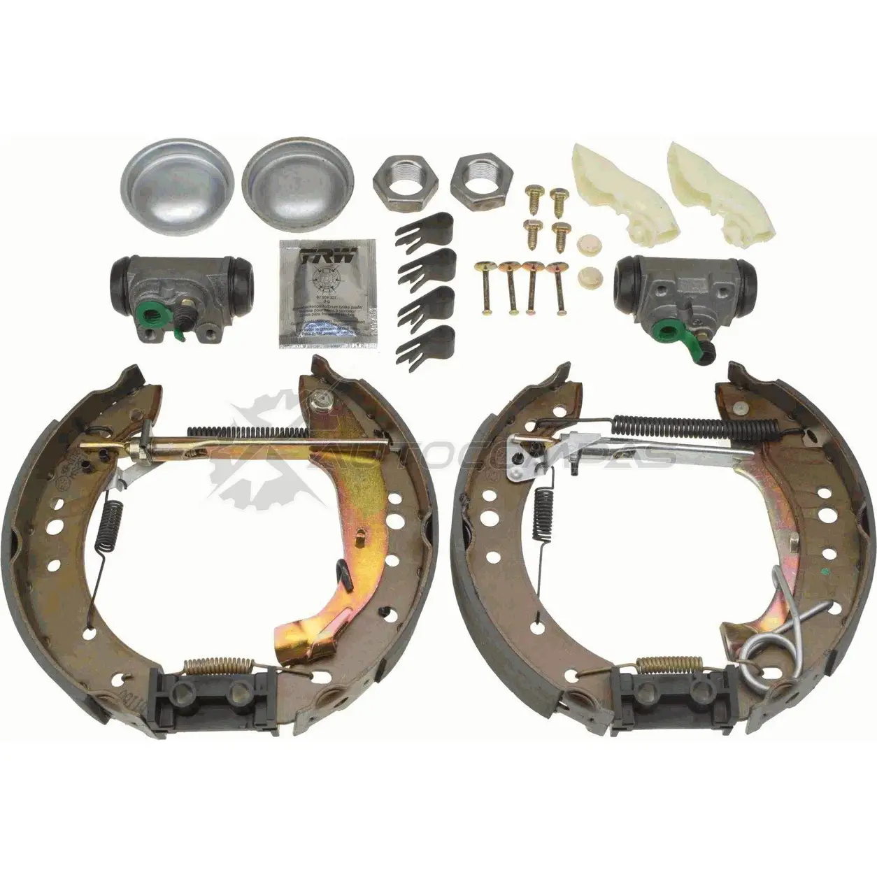 Барабанные тормозные колодки, комплект TRW gsk1069 EG2H YP 1530906 3322937363230