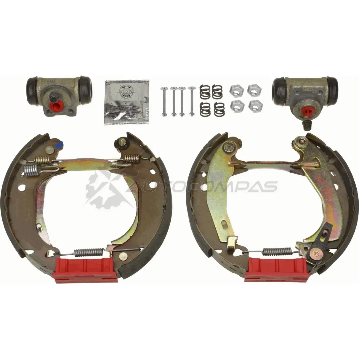 Барабанные тормозные колодки, комплект TRW WG HLW 1530920 gsk1111 3322936600480