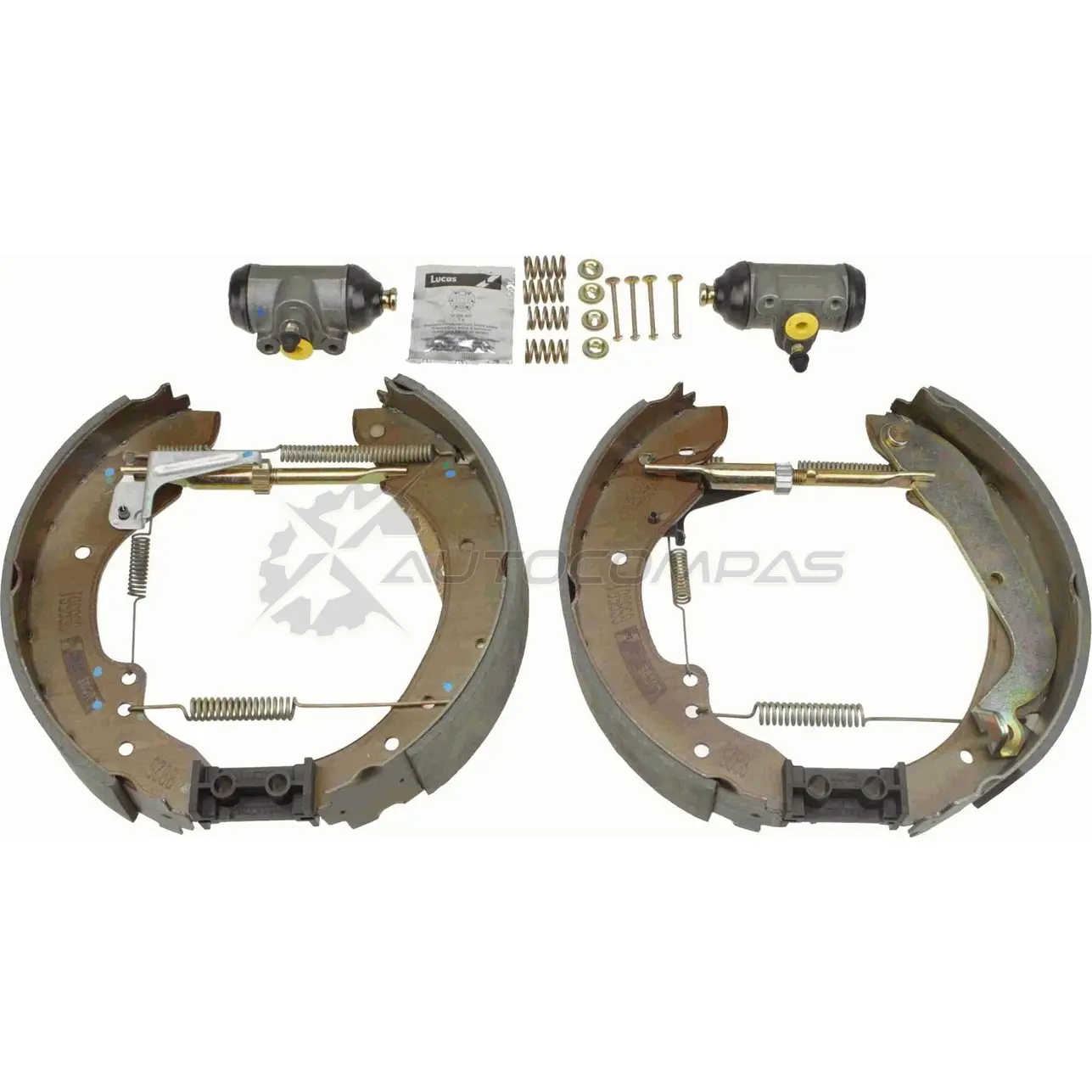 Барабанные тормозные колодки, комплект TRW 1530932 CKX ES1 gsk1146 3322936600794