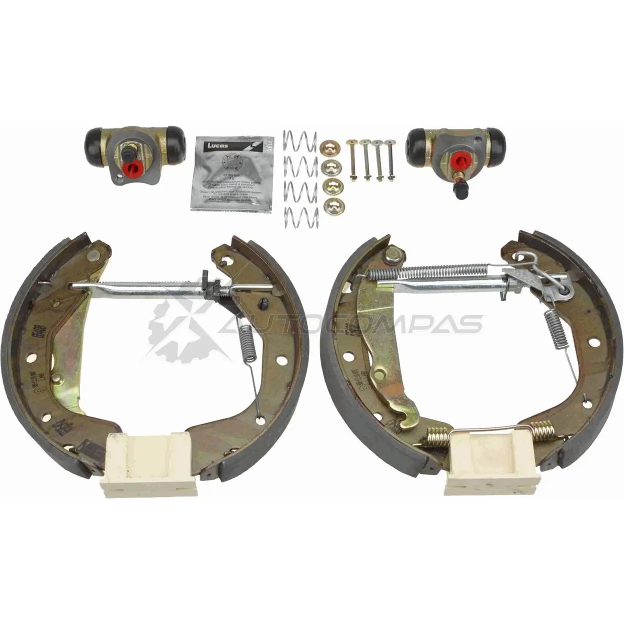 Барабанные тормозные колодки, комплект TRW 3322937184200 G JRD8BU 1531023 gsk1623