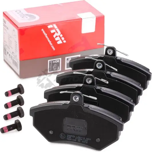 Тормозные колодки, комплект TRW gdb1048 2 0168 VRL368W 1527599 изображение 1