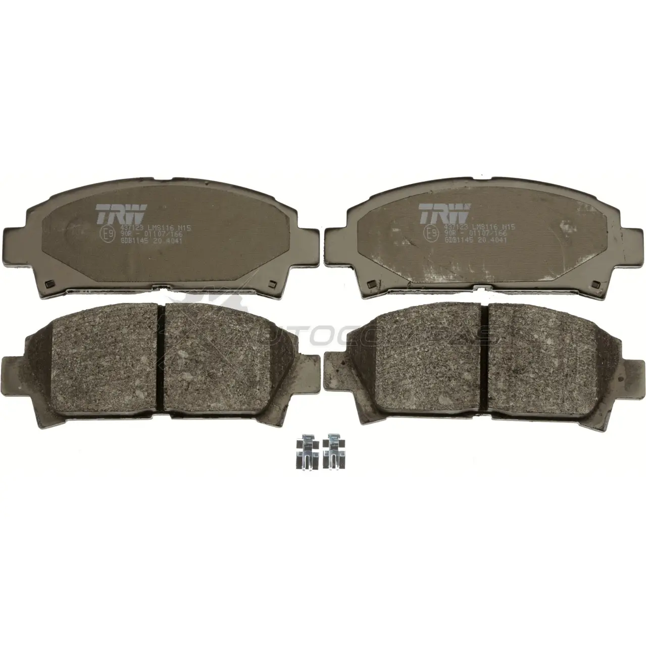 Тормозные колодки, комплект TRW 219 61 gdb1145 1527689 PHZUEB1 изображение 1
