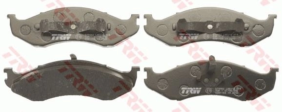 Тормозные колодки дисковые, комплект TRW VRS4N 5 1439901263 GDB1153AT изображение 1