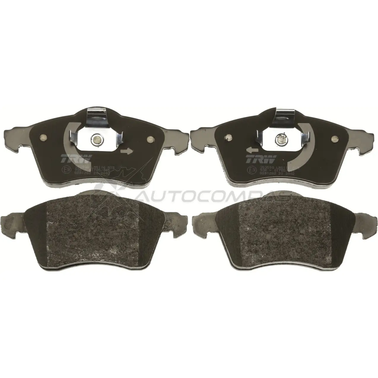 Тормозные колодки, комплект TRW 21884 gdb1282 1527811 21 883 изображение 1