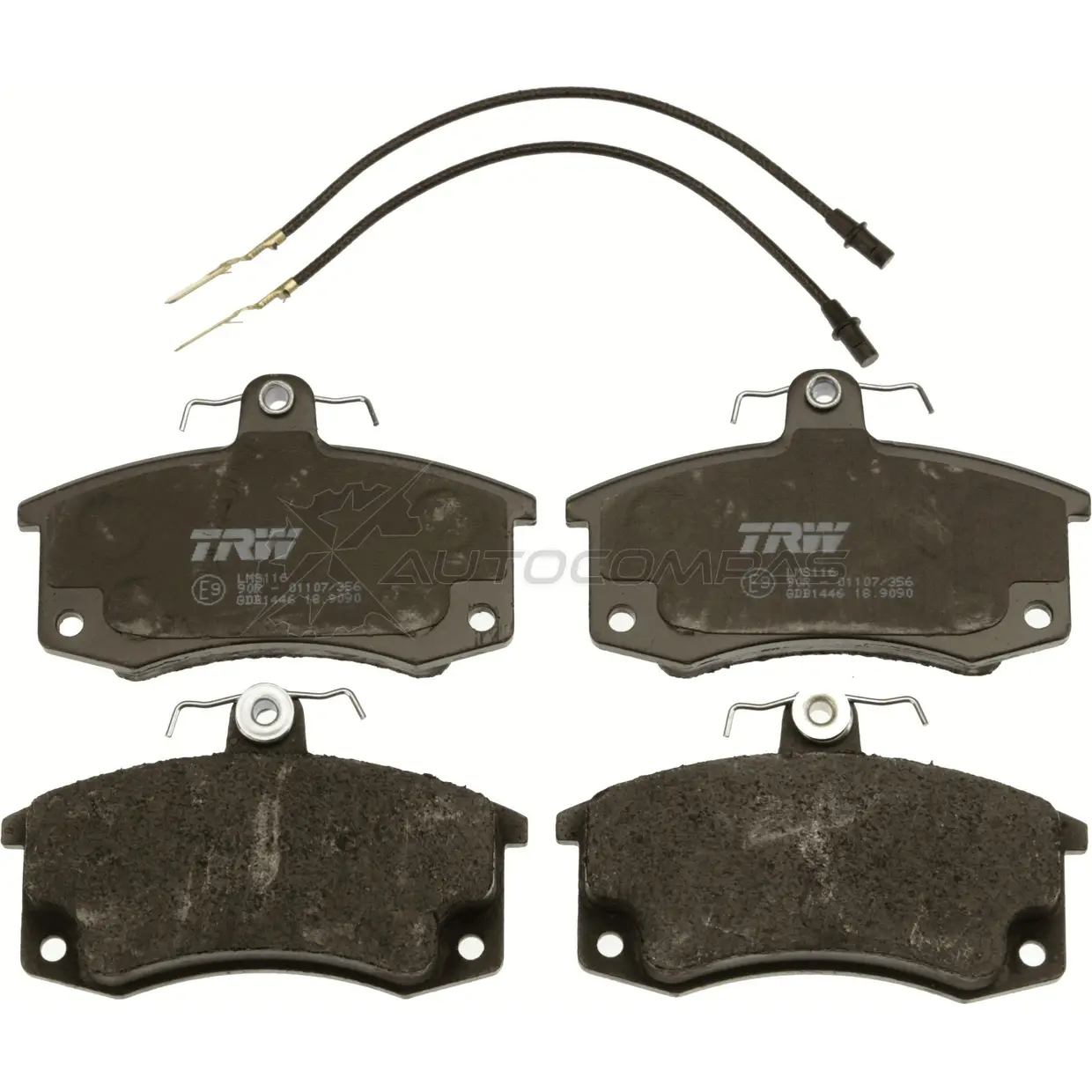 Тормозные колодки, комплект TRW 1527992 21 170 gdb1446 23671 изображение 1