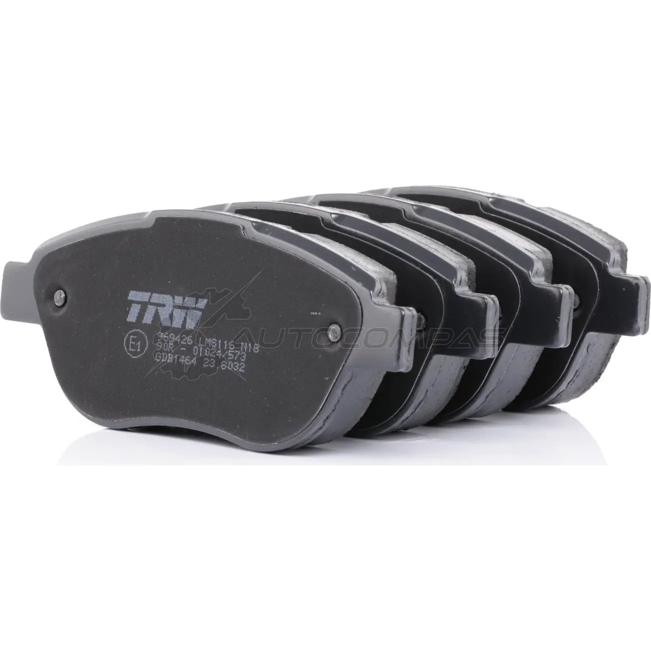 Тормозные колодки, комплект TRW 236 00 gdb1464 TMAV0K 1528013 изображение 0