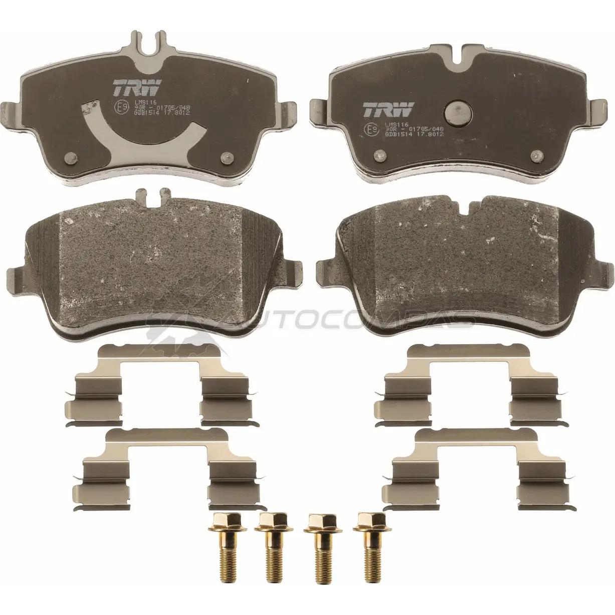 Тормозные колодки, комплект TRW 23145 23 144 1528076 gdb1514 изображение 1