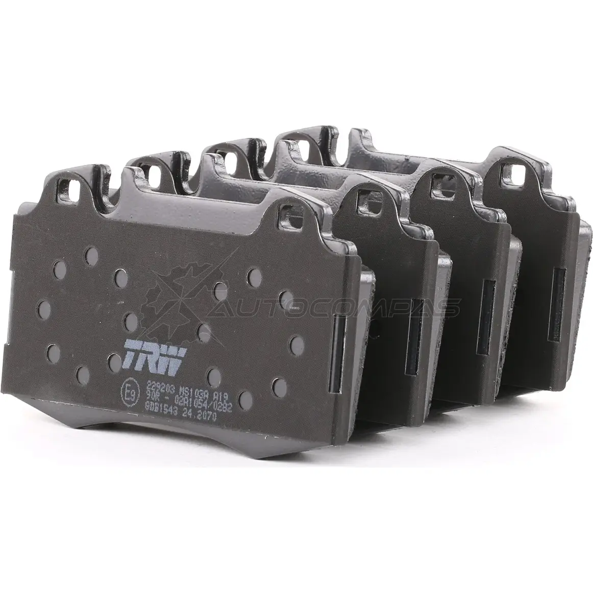 Тормозные колодки, комплект TRW 1528111 gdb1543 23745 2327 1 изображение 0