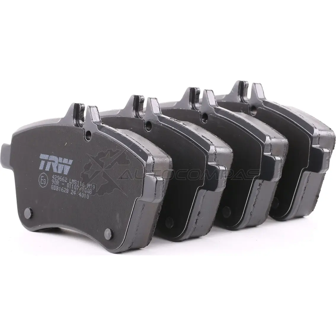 Тормозные колодки, комплект TRW gdb1628 238 81 1528218 T7TKV изображение 0