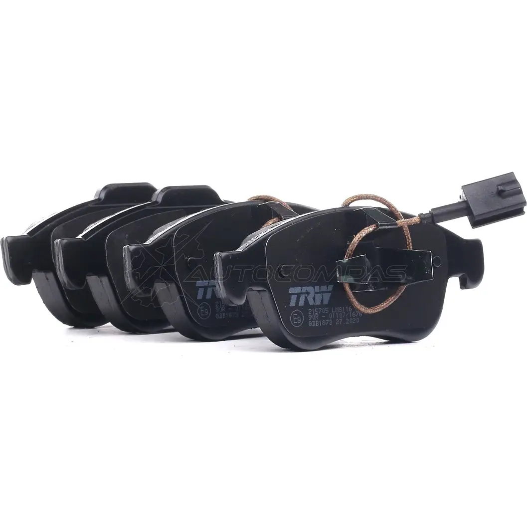 Тормозные колодки, комплект TRW 24 538 L43SO29 1528512 gdb1873 - Изображение 1