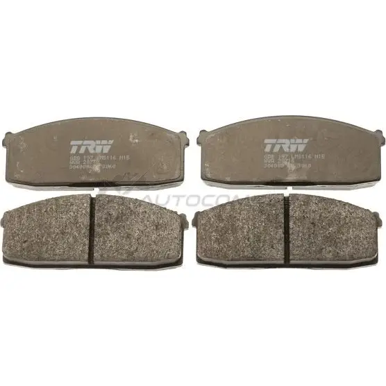 Тормозные колодки, комплект TRW 2071 8 gdb197 1528605 4EKQWC изображение 0